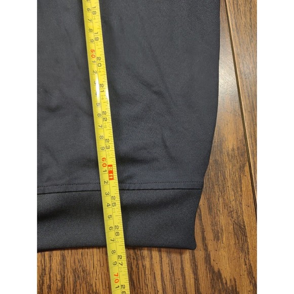 Footjoy FJ Vest Mens Medium Black Pullover Quarter Zip Golfing Golf Casual - Picture 5 of 8